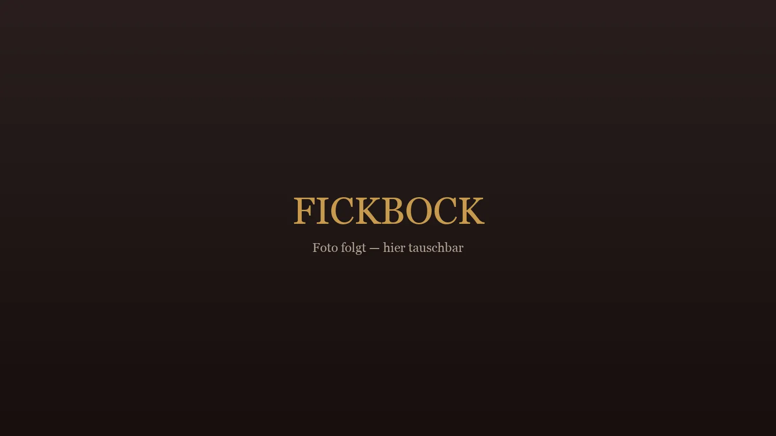 Fickbock