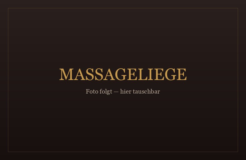 Massageliege
